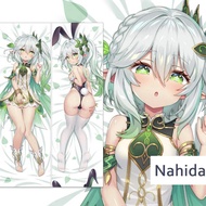 Anime Game Genshin Impact Nahida Dakimakura Long Pillow Two Side Hing Body Prop Case Home Decoration