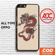 OPPO A59 Case / F1S A71 A74 4G / A95 A74 5G A76 A46 DRAGON Motif Hardcase Casing Softcase Various JA