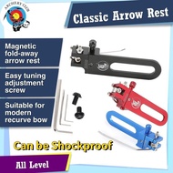 AMEYXGS Archery Recurve Bow Classic Magnetic Arrow Rest - Right-Handed Archer LWR7