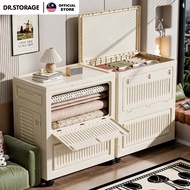 DR.STORAGE Large Capacity Kotak Simpan Barang Storage Box Organizer Foldable Storage Box Toy Box Sto