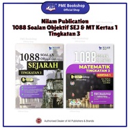 【PME Bookshop】 (2026 Buku Latihan) Nilam Publication: 1088 Soalan Objektif Sejarah Kertas 1 & 2 【Tin