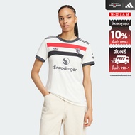 adidas ฟุตบอล เสื้อฟุตบอลชุดที่สาม Manchester United 24/25 ผู้หญิง สีขาว IY7803