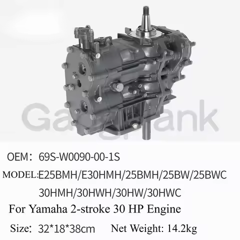 Outboard Engine Head Assembly 69S-W0090-00-1S for Yamaha 2-stroke 30hp E25BMH E30HMH 25BMH 25BW 25BW