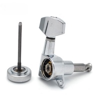 Electric Guitar Alignment with Lock String Fully Enclosed Guitar Self-Lock String Button Upper Reel 