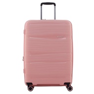 CAGGIONI กระเป๋าเดินทาง รุ่นบอสโก (Bosco) 18081 - 24 นิ้ว วัสดุโพลีพร็อพไพลีน PP แบบซิป 4 ล้อ หมุนได