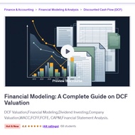 [Video Course] Financial Modeling: A Complete Guide on DCF Valuation | Learn Financial Modeling | Ke
