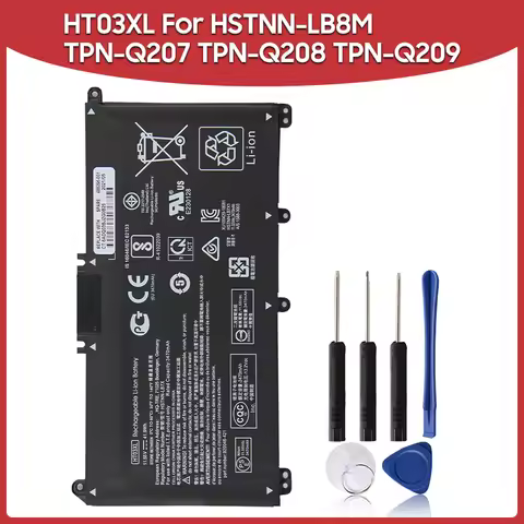 Original Replacement New Battery 3470mah HT03XL HSTNN-LB8M For HP TPN-Q210 TPN-I130 14-ce0027TX 15-c