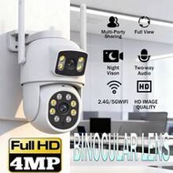 1PC 2K HD Smart Surveillance Camera, 2.4G/5G Dual-Band WiFi Security Camera, AI Motion Tracking, Ful