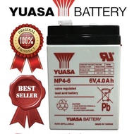 Ups Battery / Yuasa Battery 6v 4Ah / 6 Volt 4 Amper / Yuasa NP4-6 NP 4-6
