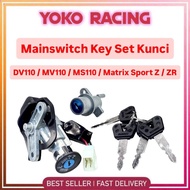 Mainswitch Full Key Set Ignition Main Switch Suis Rumah Kunci Demak DV110 MV110 MS110 DV MV MS 110 M