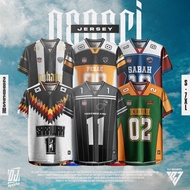 DJ SPORT P1 Jersey NEGERI Oversize NFL Lycra 280gsm/Plus Size Jersi/Couple Shirt/Size: S-7XL/Johor/S