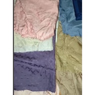 KAIN PERCA KATUN CVC SISA PRODUKSI SPREI | Kain perca kiloan katun CVC | Pinggiran Sprei