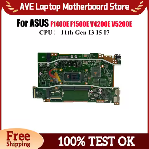 X415EA Laptop Motherboard For ASUS VivoBook F1500E F1400E X415EA X415E X415EQ X415EP V5200E V4200E M