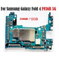 Unlocked Motherboard For Samsung Galaxy Fold 4 SM-F936B/DS SM-F936U 5G Mainboard 256GB/12GB Board Ci