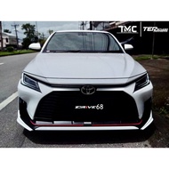 Toyota Vios Yaris ativ 2023 2024 2025 Drive 68 Bodykit body kit front side rear skirt lip trunk spoiler d68 drive68