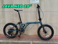 JAVA NEO 20”(406)
水泥灰/鋁合金車架碳前叉
/12速電子變速版本