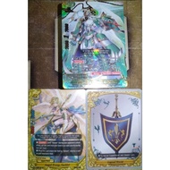 Buddyfight English Angel Dragon Empyreal Corps Deck 52 pcs Card include buddy and printer flag