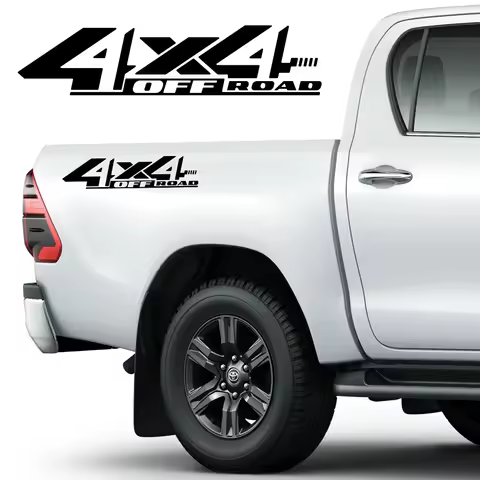 Car 4x4 Off Road Sticker Pickup Truck Vinyl Decor Decal For Isuzu Dmax Ford Ranger F150 Toyota Hilux