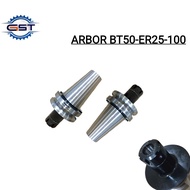 Arbor BT50 ER25 100 collet Chuck ER 25 cnc Milling BT 50 new original taiwan