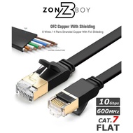 Network LAN CAT7 10Gbps RJ45 LAN Cable RJ 45 Network Cable Router Cable Ethernet Cat 7 Network LAN C