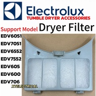Electrolux Dryer Machine Accessories Dryer Filter / Dust Filter For EDV6051 EDV7051 EDV6552 EDV7552 