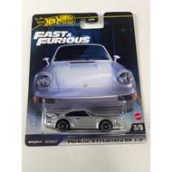 Hotwheels Porsche 911 Carrera RS 3.8 Fast & Furious Premium