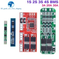 2-5PCS 1S 2S 3S 4S 3A 20A 30A Li-ion Lithium Battery 18650 Charger PCB BMS Protection Board For Dril