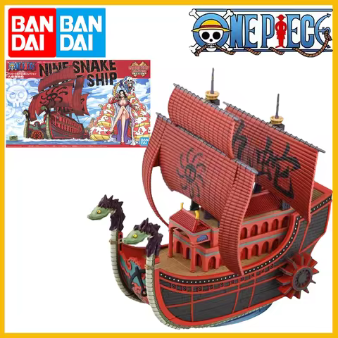 Genuine Bandai One Piece Great Ships Series Boa Hancock Kuja Pirate Ship Assembly Model - In Stock C