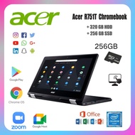 Acer R751T Chromebook 11.6" Touchscreen Convertible 2 in 1 Laptop Type-C, Chrome OS