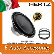 Hertz Mille Legend ML 1650.3 6.5 Inch Mid Woofer 165mm ( 250 Watts)  + Grille Included - Car Speakers