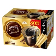 【Direct from Japan】Nescafe Gold Blend Stick Black 80pcs (x 1)