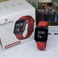 Original Jam Tangan Wanita Digitec Smart Watch Karet DIGITEC RUNNER