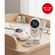 Handheld 3MHz Fetal Doppler Baby Heartbeat Monitor with LCD Display