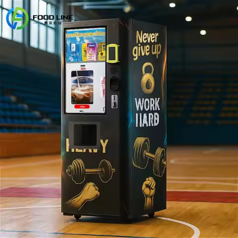 Commercial Gym Shake Vending Machine Intelligent Vending System for Whey Protein and Energy Drinks G
