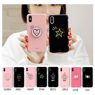 🇰🇷韓國製造+直送🇰🇷 情侶 卡通 系列 iPhone/Samsung/LG 手機硬殻 連 多功能手機支架