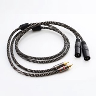 HIFI 音訊線 RCA轉XLR 公【川木】RCA轉XLR平衡線【M199】