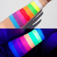 8 Colors Neon Eyeliner Pen Fluorescent Water Liquid Eyeliner Pencil UV Light Pass Pas-Black Light Glow Eye Makeup Cosmetic