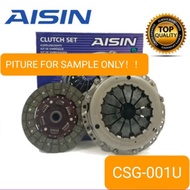 (JAPAN AISIN)ISUZU NHR,TFR,4JA1,4JB1,INVADER(,9.5"INCI 24teeth)CLUTCH KIT SET CSG-001U