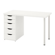 LAGKAPTEN/ALEX 書桌/工作桌, 白色, 120x60 公分