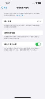 iPhone 13 Pro max128 美版白色 電池87%