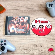 แผ่นเกมแท้ PS1 - K-1 World Cup 2001 Zone Jp