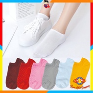 SMS Women's Short Socks Below the Ankle Thick Plain Flatshoes Socks