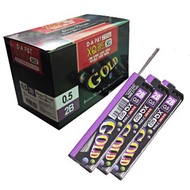 Hộp Lớn Gồm 12 Tuýp Ruột Chì Gold DA P&T ngòi 0.5mm