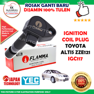 1 Biji - Toyota Altis ZZE121 - Flamma Ignition Coil Plug Japan - IGC117