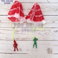 Childhood Games Kids Games Flying Throwing Games Fly Parachute Toys - 1pcs