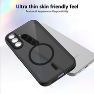 Samsung A57 5G Case Matte Black Magnetic Attraction Casing For Samsung Galaxy A57 5G Phone Case