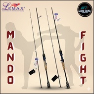 2025 LEMAX Mando Fight Fishing Rod – Spinning & Baitcasting | High Strength Performance Rod