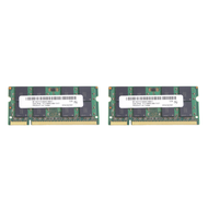 2X for MT DDR2 4GB 800Mhz RAM PC2 6400S 16 Chips 2RX8 1.8V 200 Pins SODIMM for Laptop Memory