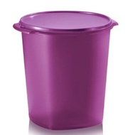 💥READY STOCK💥purple/ungu TUPPERWARE DECO CANISTER 10.7L / BEKAS KEROPOK / TONG BERAS / AIR / GIFT / 