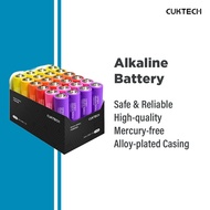 CUKTECH B08/B09/B10 Alkaline Battery AA LR6 1.5V/B09 Alkaline Battery AAA LR03 1.5V:Safe and reliabl